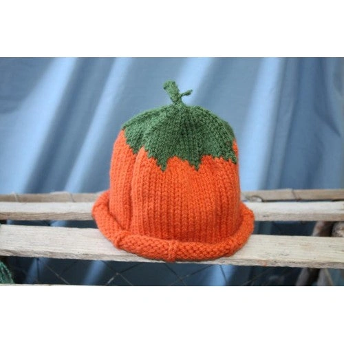 Autumn Berry Pumpkin Knit Hats - Cozy Fall Vibes!